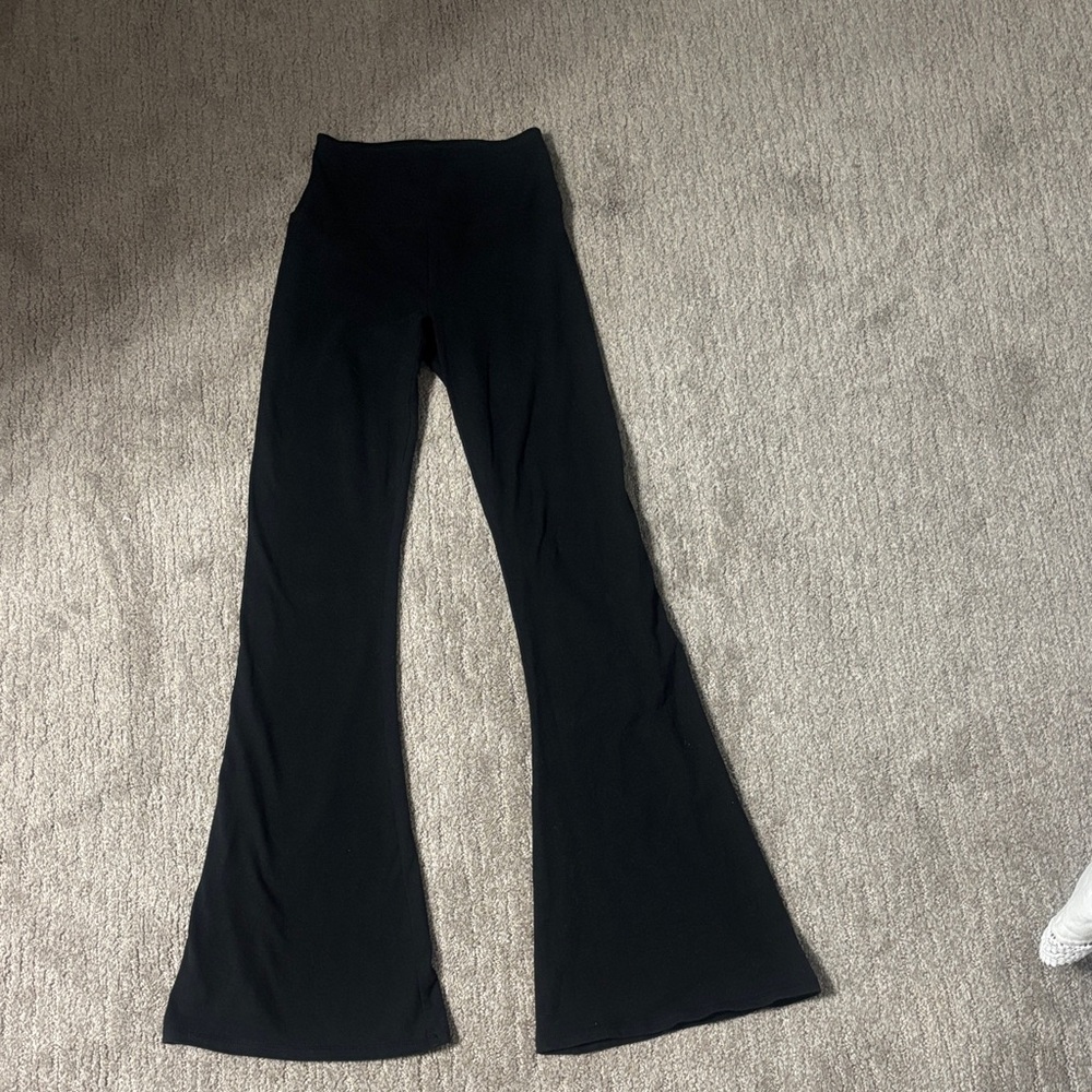 Hollister Black Flared Leggings